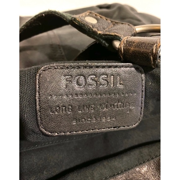 Elegant Black distressed Leather Tote Bag - Picture 7 of 9